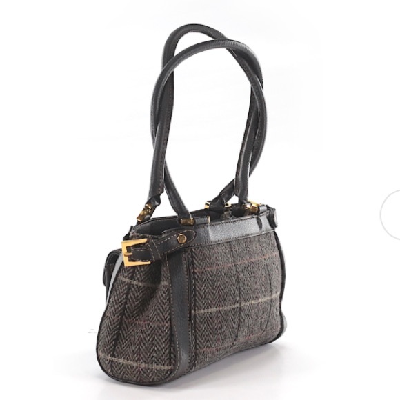 Etienne Aigner Shoulder Bag Tote-Black-Like New - Picture 2 of 8